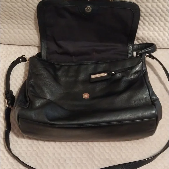 Banana Republic Annabelle Top- handle Leather Bag Crossbody EUC - Picture 5 of 12